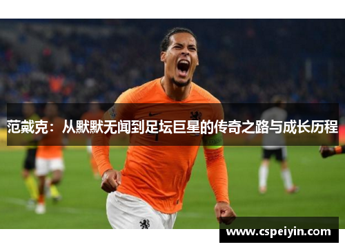 范戴克：从默默无闻到足坛巨星的传奇之路与成长历程