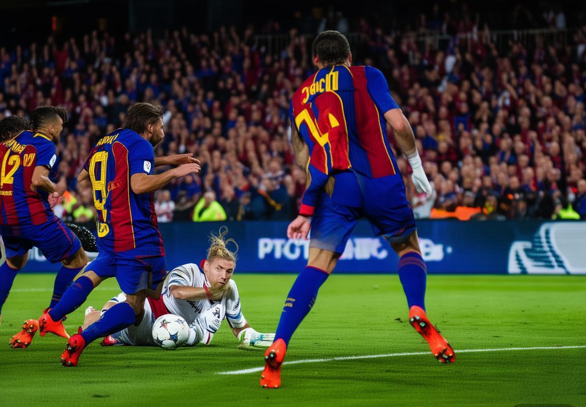 巴塞罗那诺坎普完胜马德里竞技，莱万多夫斯基领衔彰显西甲联赛统治力